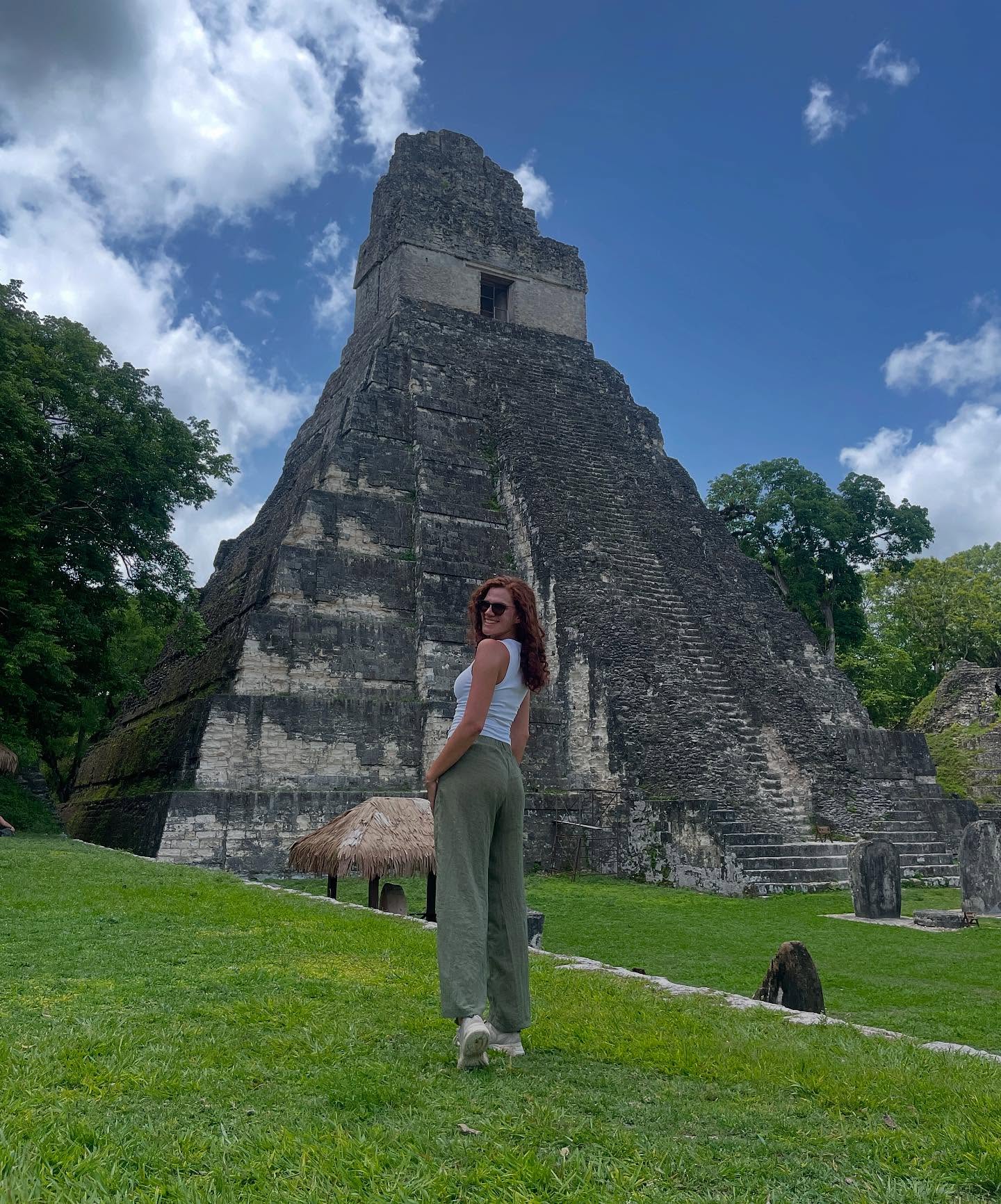 Jade Mason exploring abroad